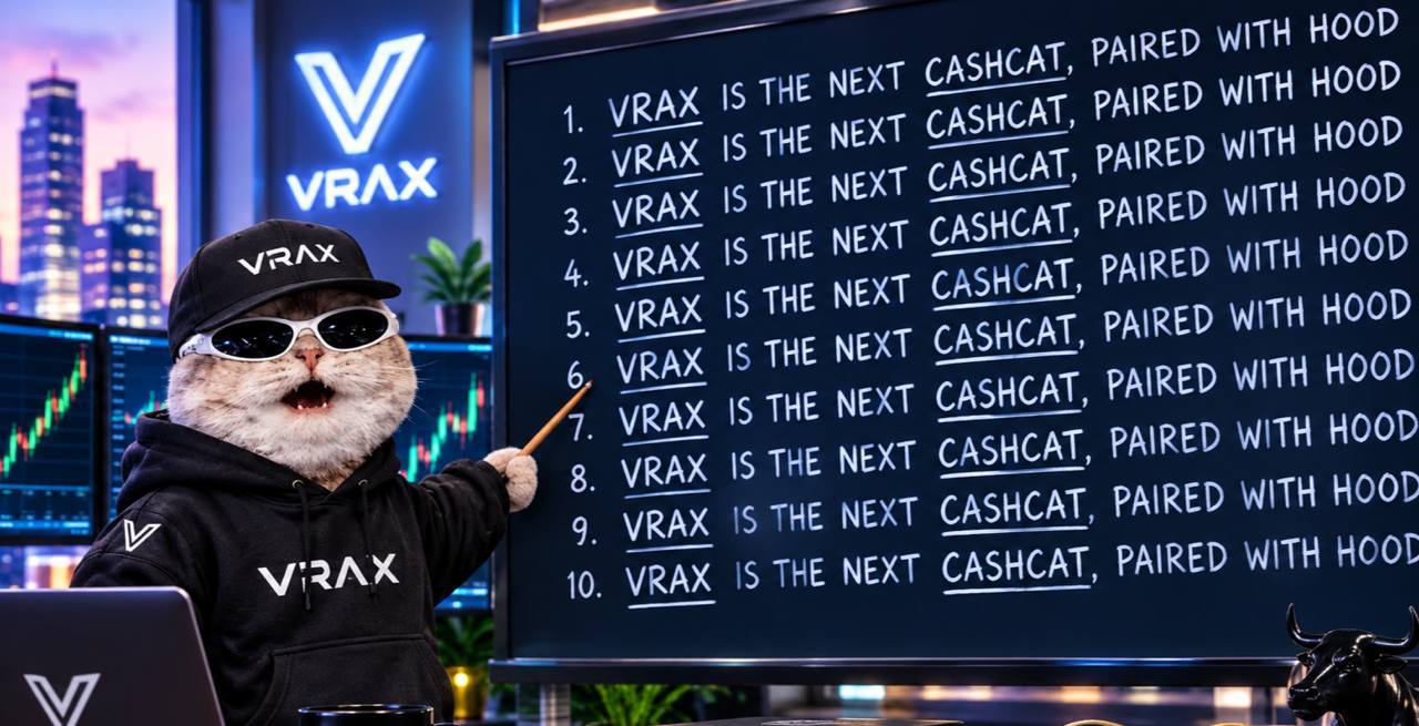 Lesson 2 — VRAX is the next Cashcat paired with HOOD